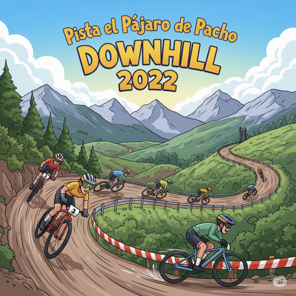 DownHill en Pacho, Pista el Pájaro, 2022