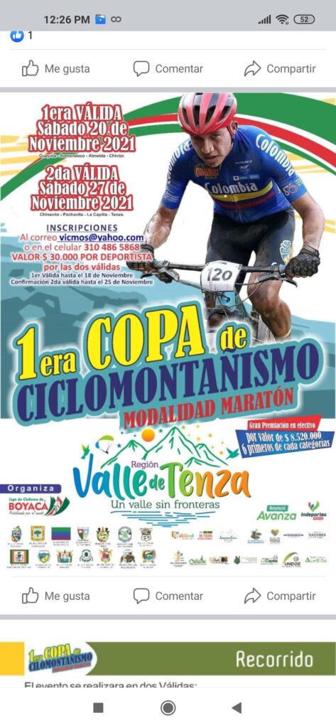 1a. Copa MTB Valle de Tenza 2021