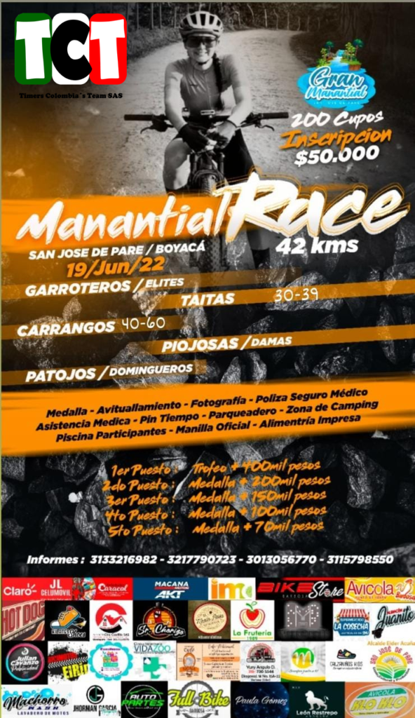 Manantial Race. San José de Pare 2022