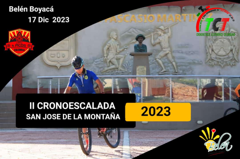 2a. Cronoescalada «San José de la Montaña». Belén 2023