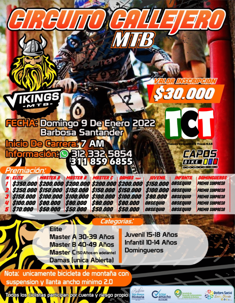 Circuito Callejero MTB Barbosa (Sant) 2022