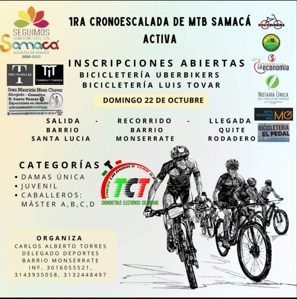 1a. Cronoescalada Samacá 2023