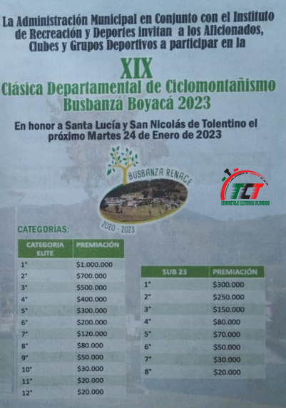 Clásica Deptal MTB Busbanzá 2023