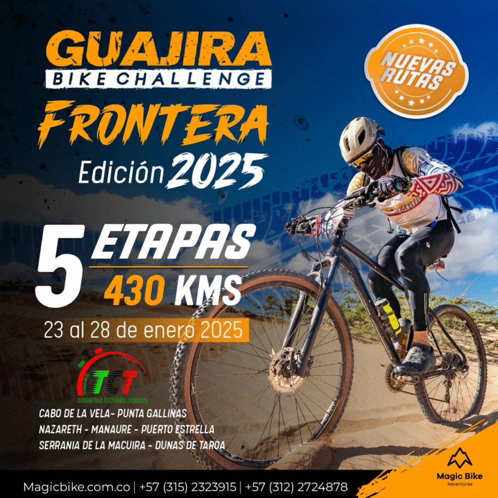 Bike Challenge La Guajira Edición Frontera. 2025