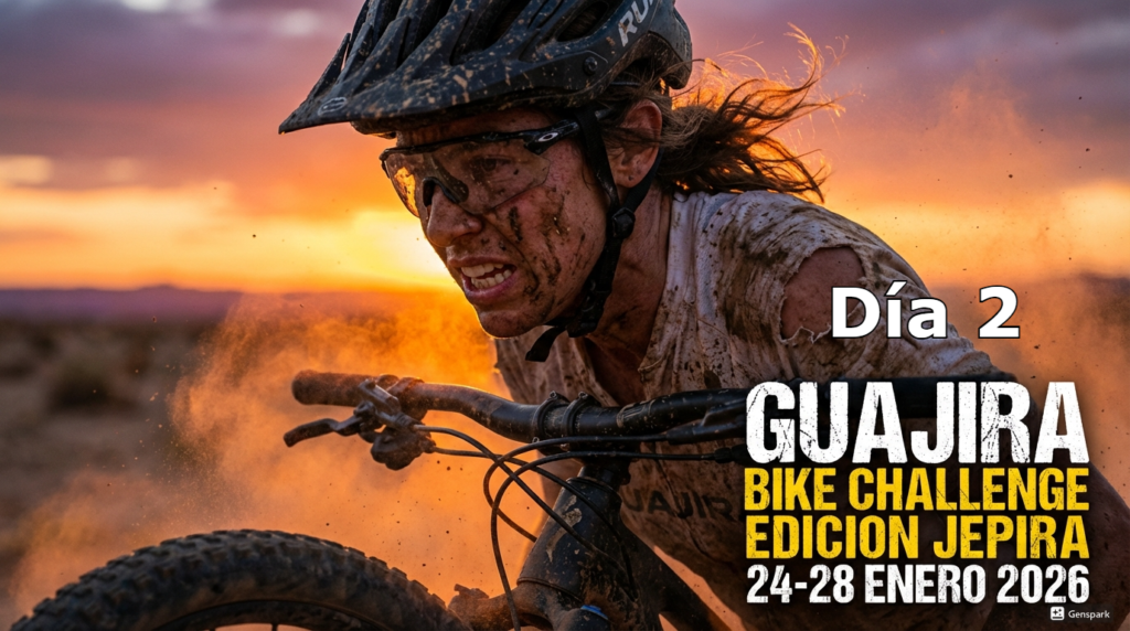 Guajira Bike Challenge. Resultados día2